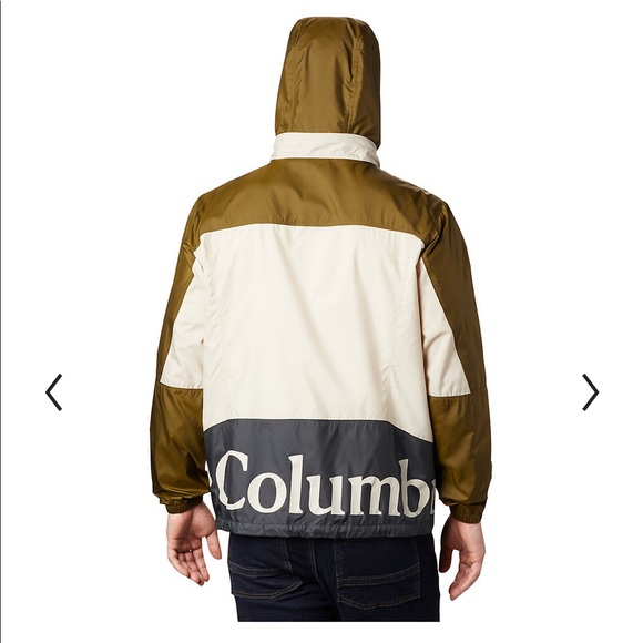 NWOT Men's Columbia Windbreaker Jacket szM - Picture 7 of 9